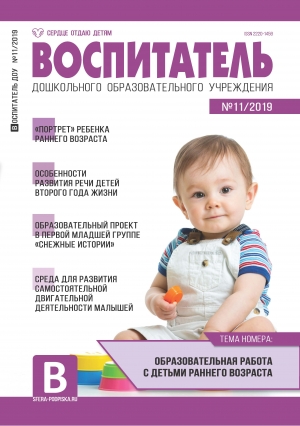 Воспитатель ДОУ №11/2019
