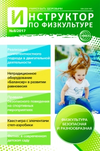 Инструктор по физкультуре в ДОУ №8/2017